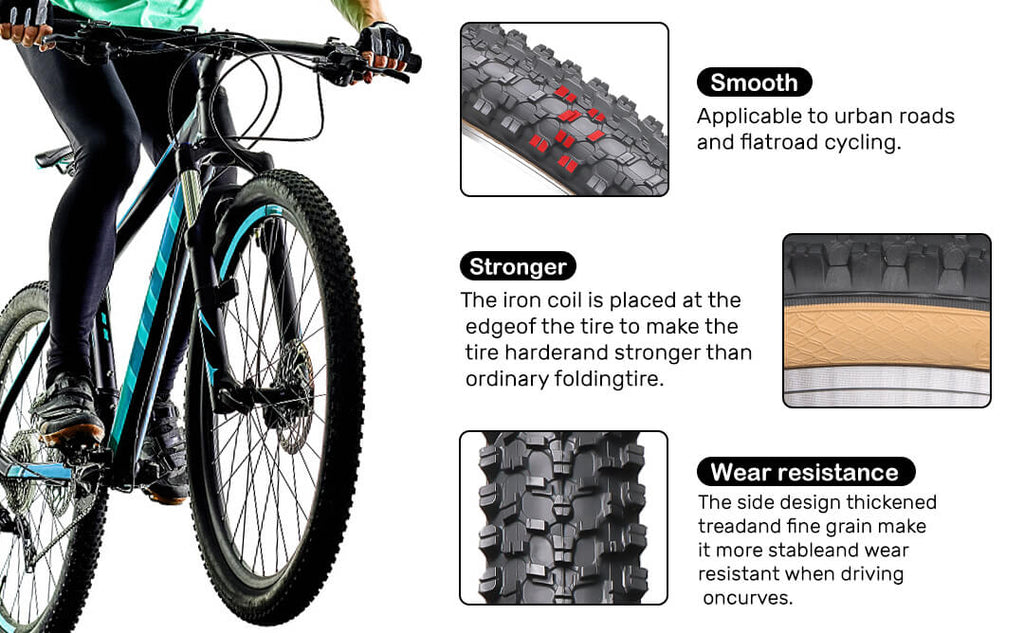 Hycline 24x1.95 / 26x1.95 Inch bike tires are on sale