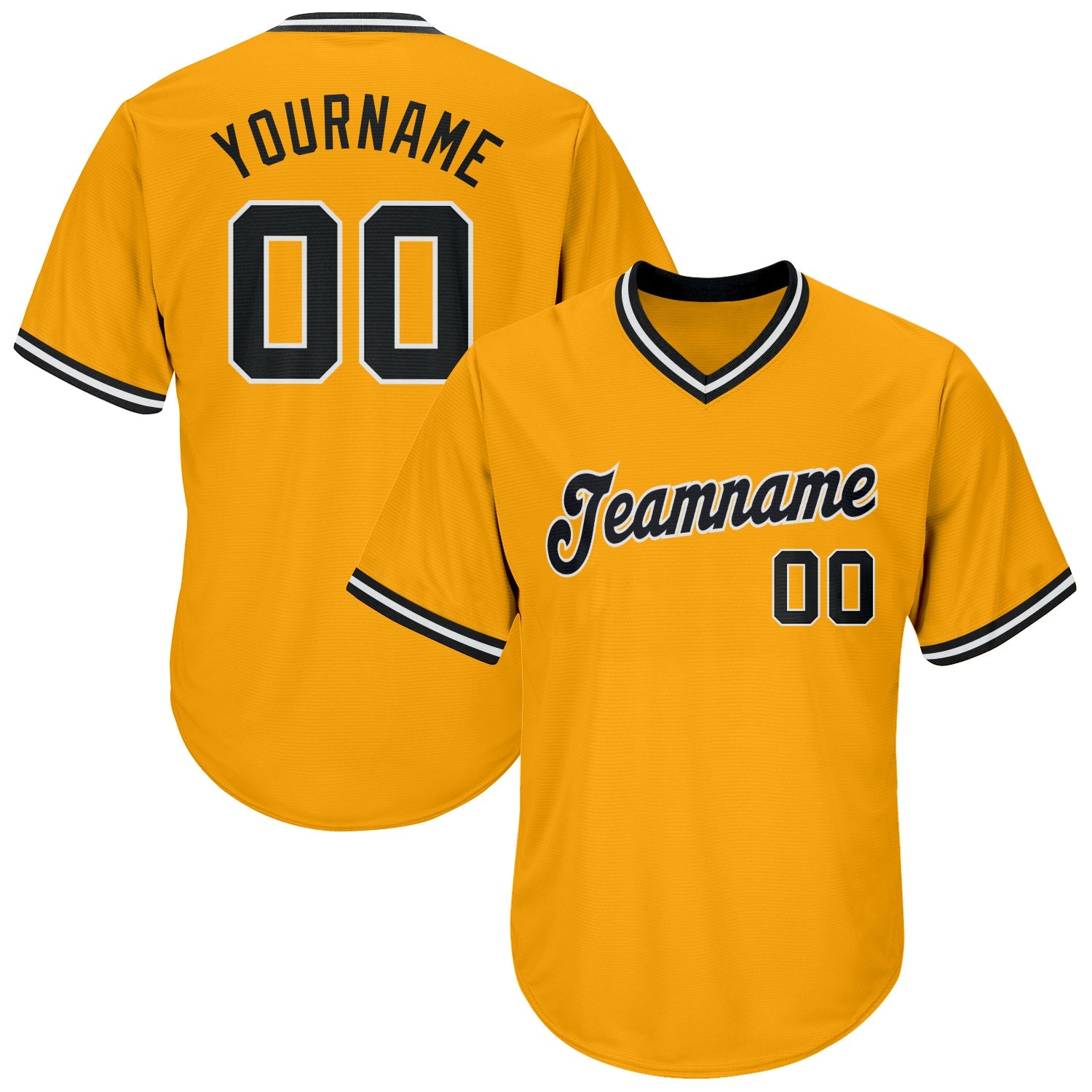 Custom Authentic Throwback Rib-Knit Orange Baseball Jersey Shirts