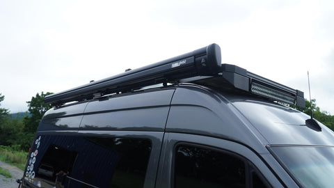 Mercedes Sprinter Tribe of 5 awning