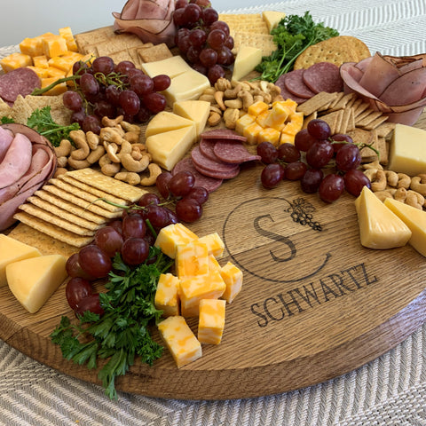 Charcuterie Barrel Round