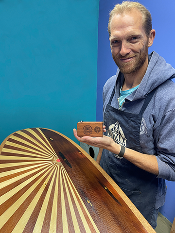 Martijn Stiphout Artisan Maker of the Ventana Wave Pocket Amp