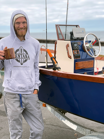 Martijn with the Skiffhout 15
