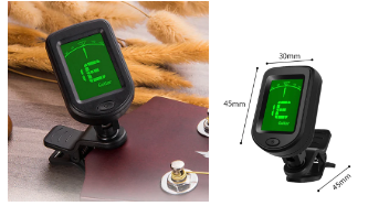 Multi-Instrument Clip-On Tuner