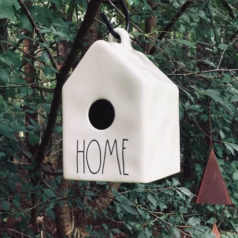 Rae Dunn Ceramic Home Birdhouse