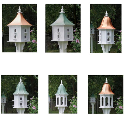 Copper-Vinyl Birdhouse Knock-Offs