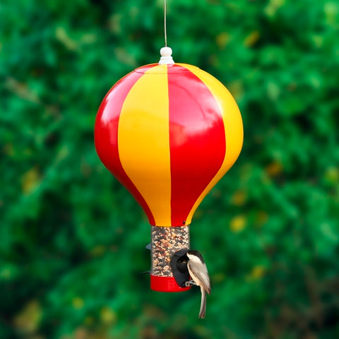 Hot Air Balloon Hanging Bird Feeder