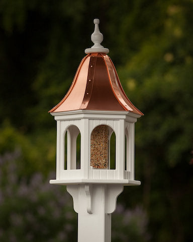 Original Copper & Vinyl Bird Feeder