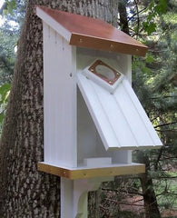 Copper/Vinyl Bluebird House for Monitoring