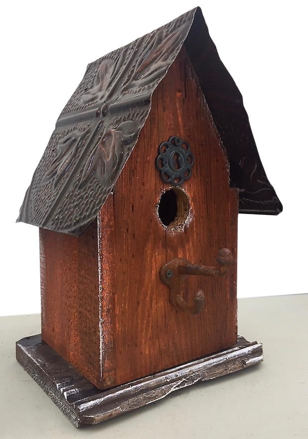 barn wood tin birdhouses rustic birdhouse unique bird