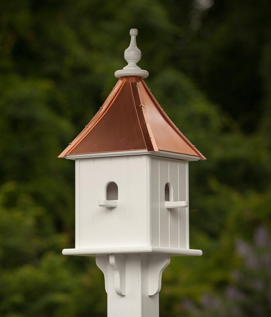 Copper Roof Birdhouse Vinyl Birdhouses Post Mount Birdhouse The