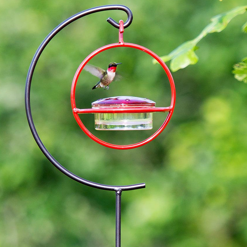patio hummingbird feeder stand