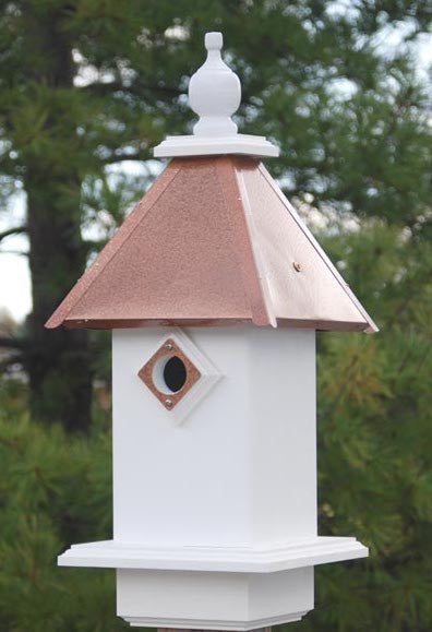 Bluebird Houses | Vinyl Bluebird House | PVC Bluebird Birdhouse | NABS ...