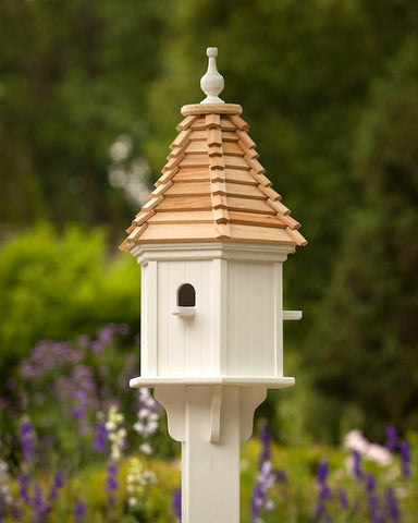 Vinyl Birdhouse Shake Roof 3 Nest_large