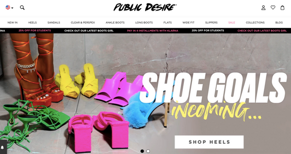 Public Desire homepage