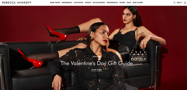 Rebecca Minkoff homepage