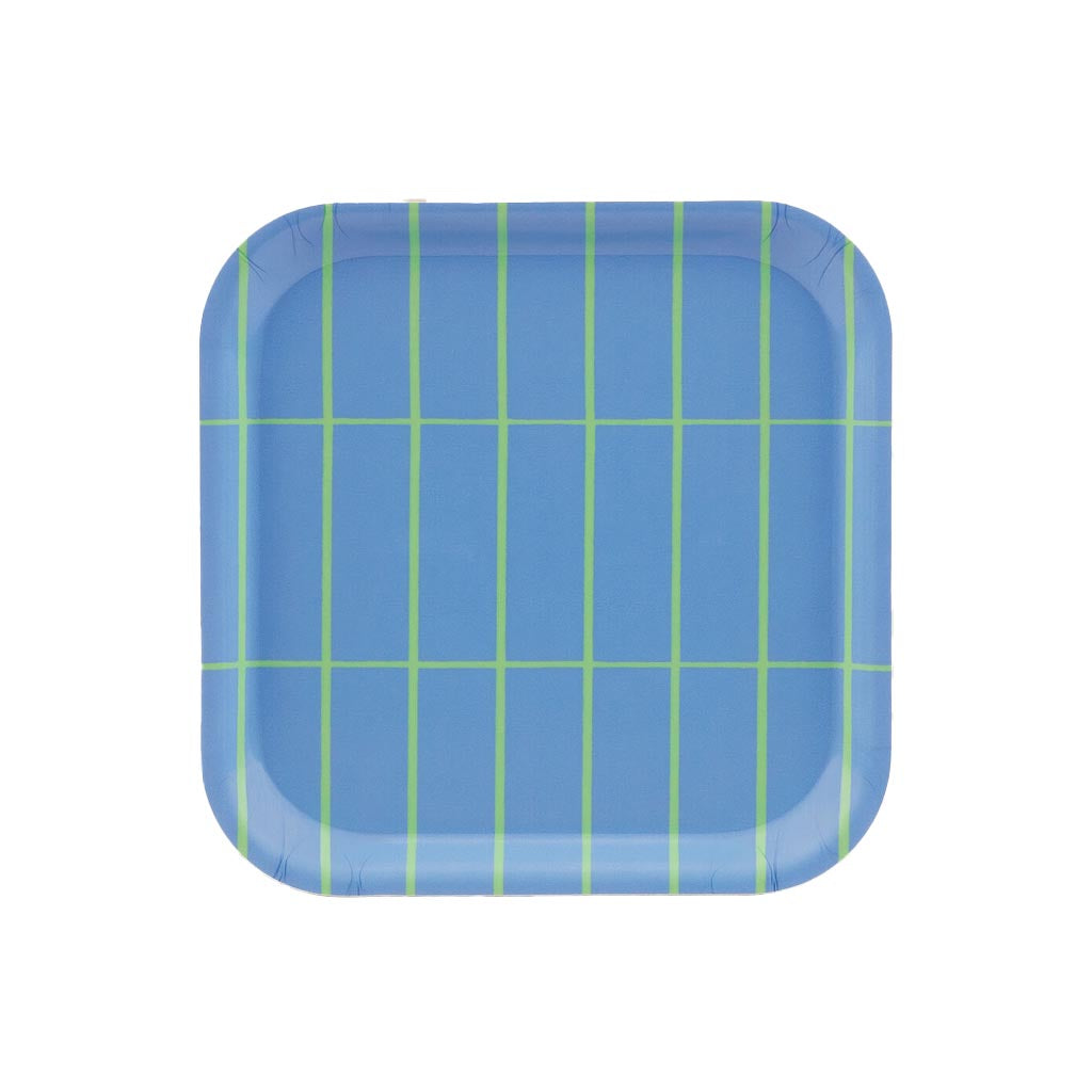 Marimekko Tiiliskivi Light Blue Tray 20 x 20cm