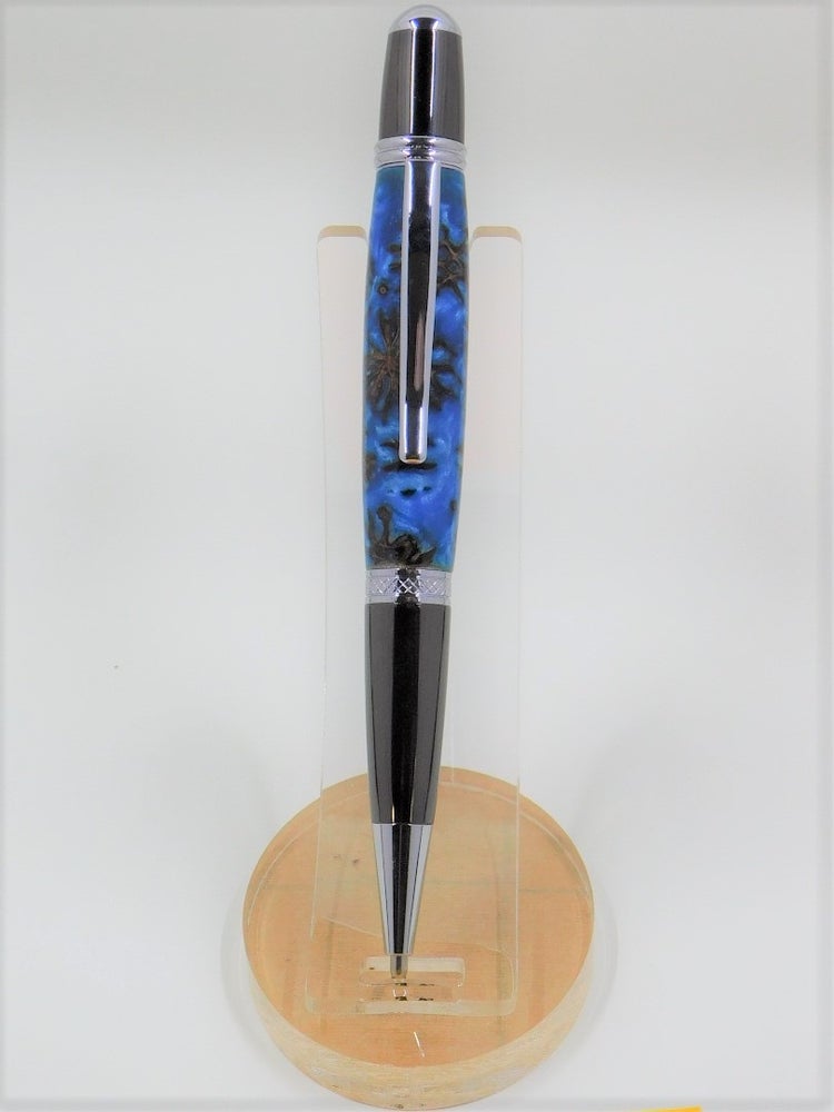 Maken toelage Museum Sweet Blue Gum Pods Twist Pen – mamajspens