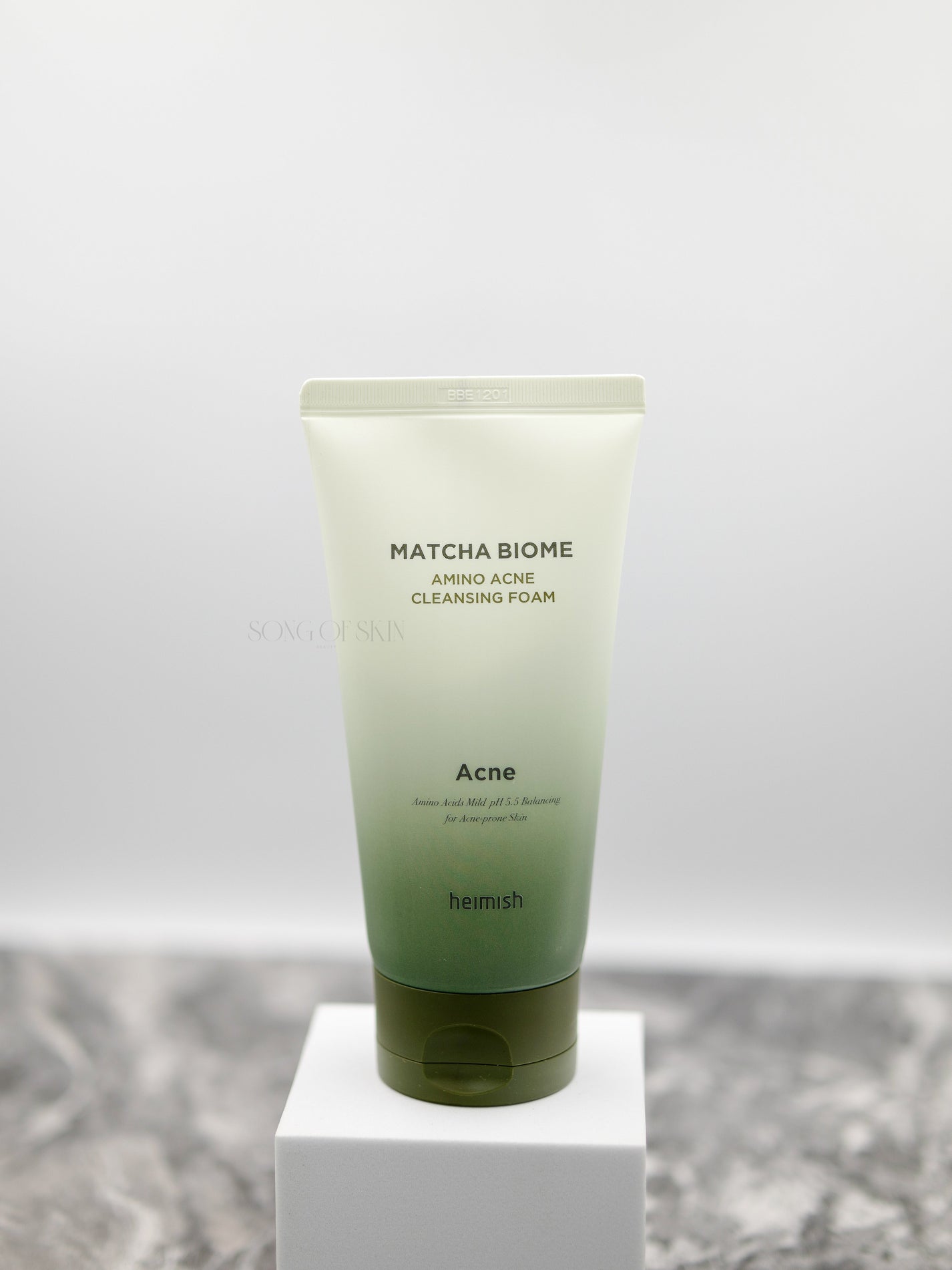 Matcha Biome Amino Acne Cleansing Foam | Song of Skin