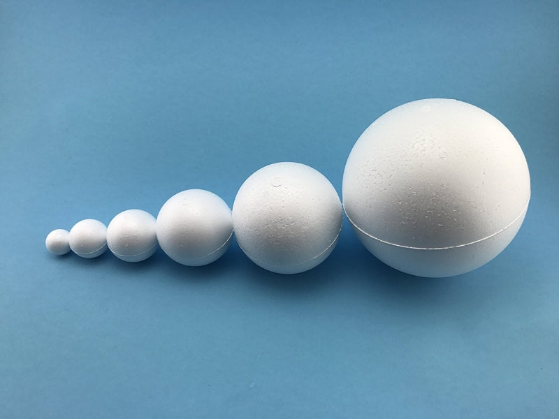 High Density Smoothfoam 3 1/4 Diam. HALF BALLS - Pack of 12 halves –  Smoothfoam.com