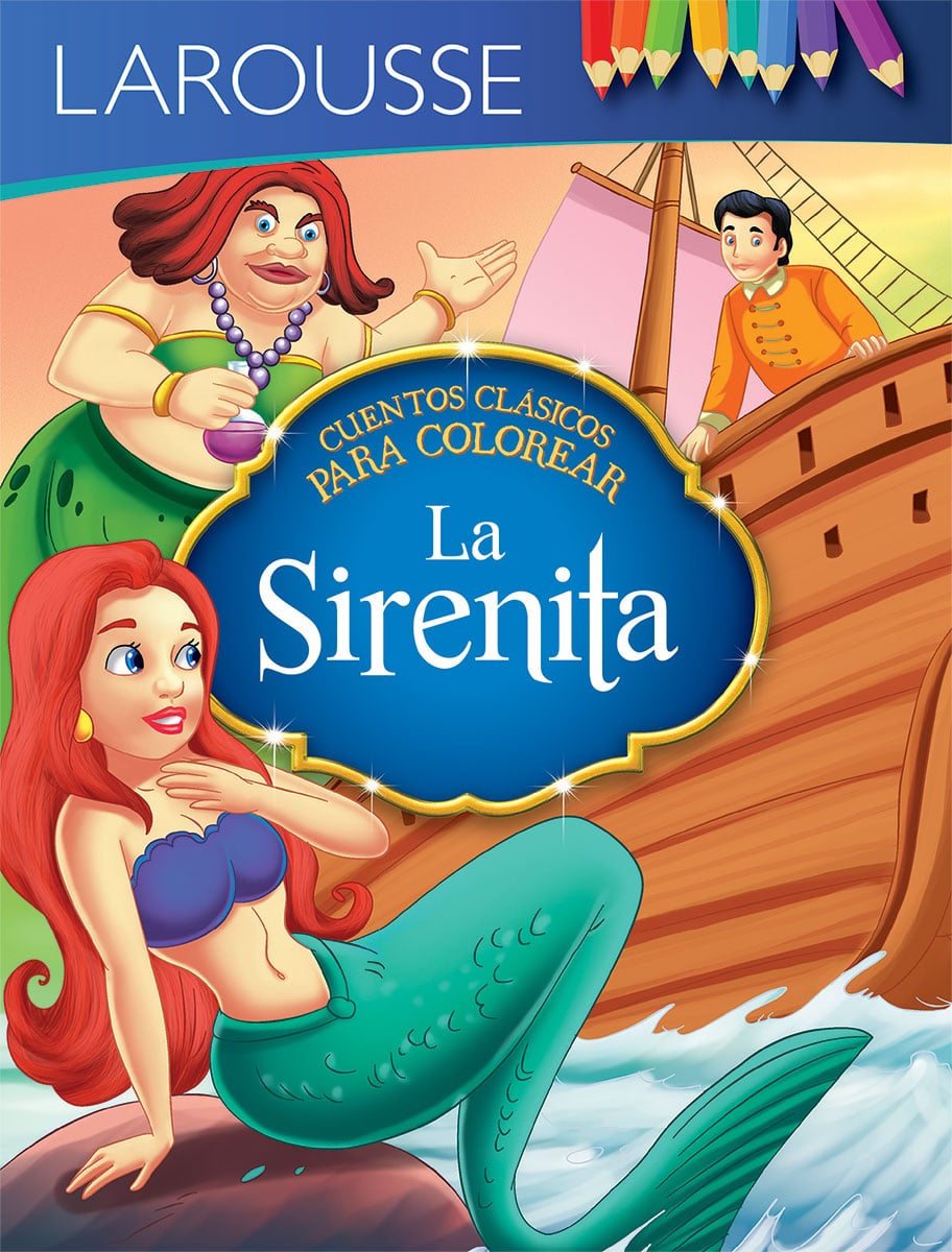 La sirenita (historia de Ariel)  Cuento infantil corto - clásico para niños