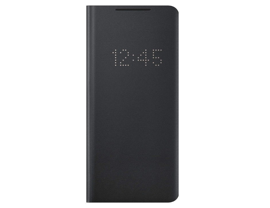 Samsung LED Wallet Cover for Galaxy S21 Ultra 5G | Color: black - Global Mobiles product image