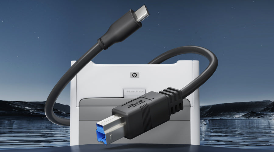 CABLETIME USB3.0 AM TO BM Printer  Cable (CT-C160-U3-AMBM-BL)