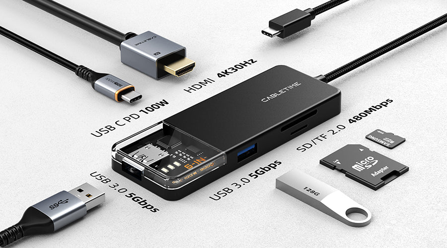 To connect multiple USB devices to a single USB port, what can be