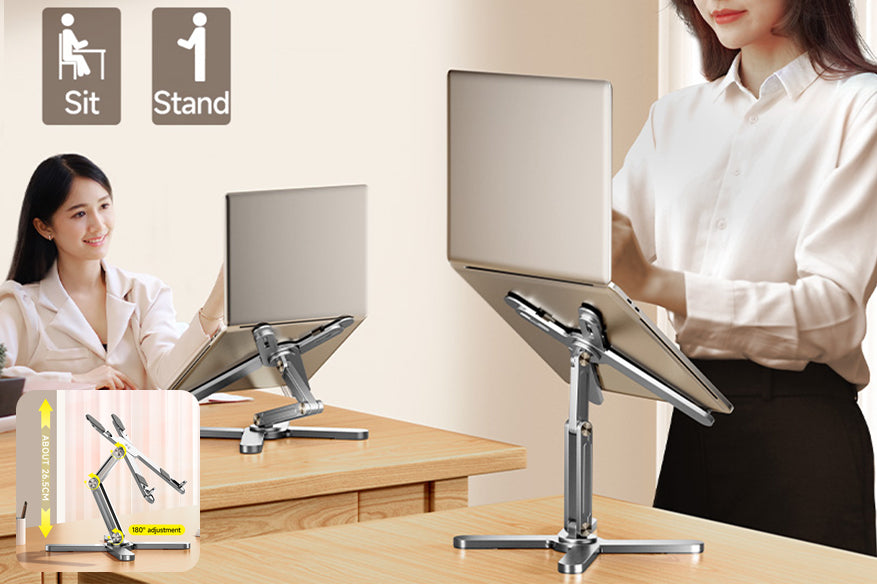 Adjustable Laptop Stand - Heavy Duty - 3 Height Settings