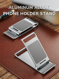 Aluminum cell phone stand 
