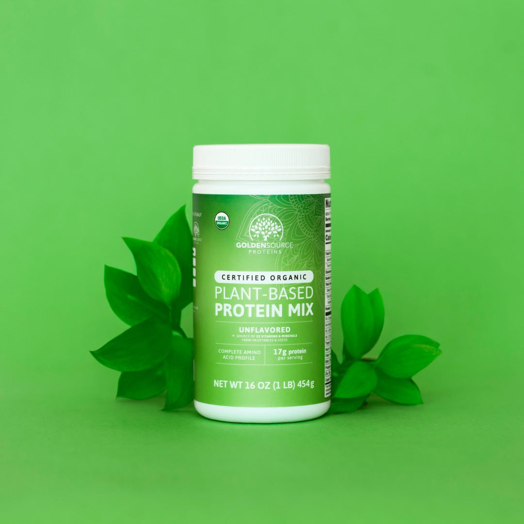 Unflavored - Organic Plant-Based Protein Mix - Golden Source Proteins product image