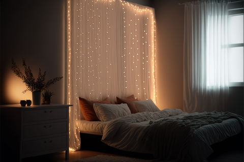 Guirlande LED Chambre