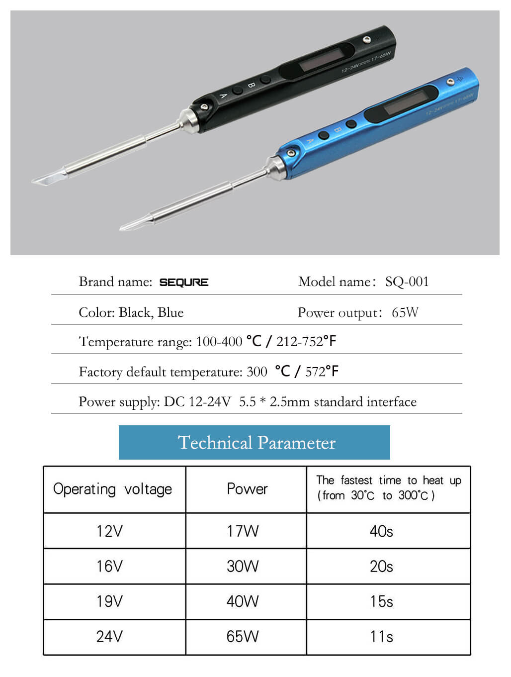 Technical Parameter