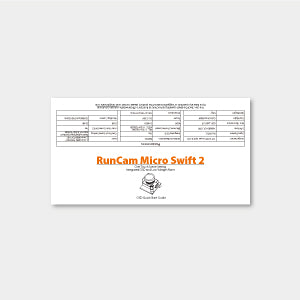 RunCam Micro Swift 2 Package