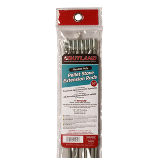 Rutland 3 Pellet Stove / Dryer Vent Brush with 20' Handle