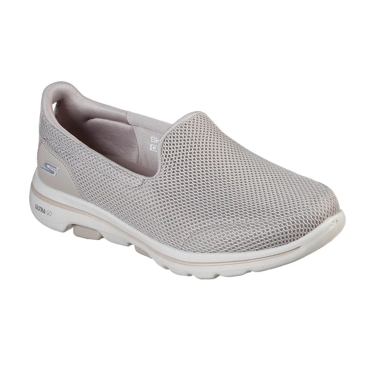 Shop Skechers Go Walk 5 Womens Shoes | Taupe | The