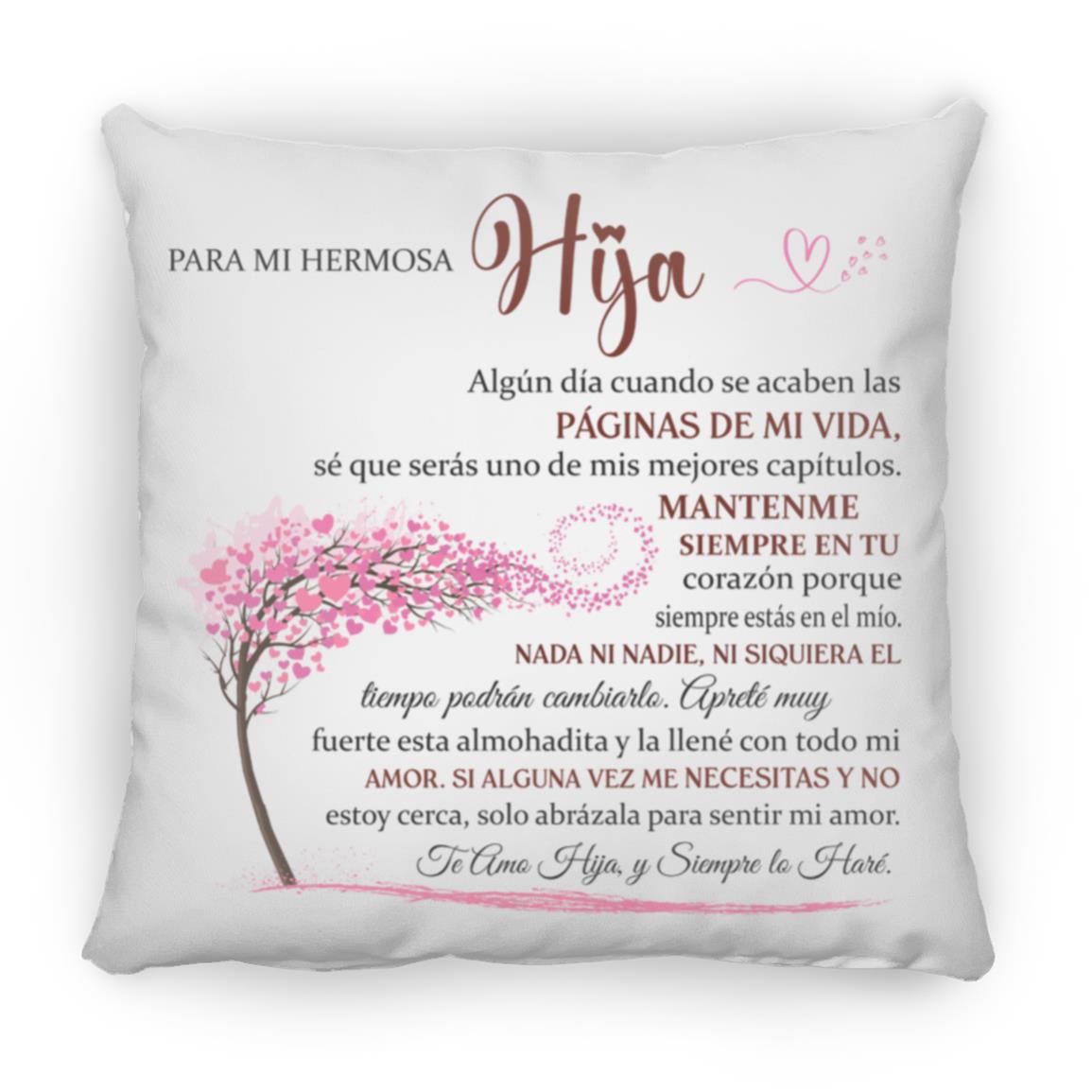 Almohada de Amor para Hija - Te Amo Con Todo Mi Corazón - regalosdiamor product image