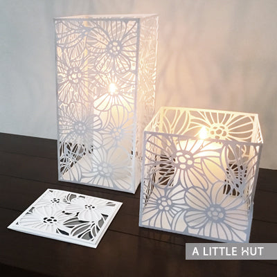 Hexagon candle cover – Patricia Zapata