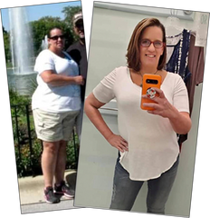 Kristy Lost 100 Pounds using CarbMelt and low impact Exercise