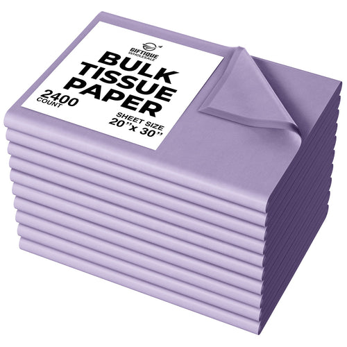 Lavex 20 x 30 10# Purple Tissue Paper Sheets - 480/Pack