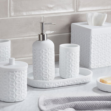 White Ceramic Bathroom Accessories