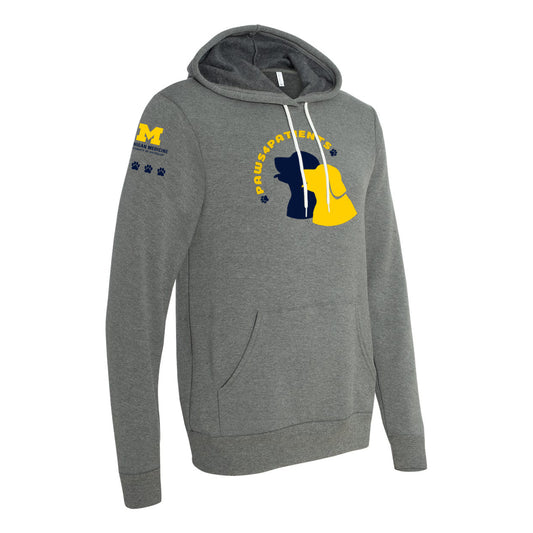 Michigan Humane Unisex Fleece Zip Up Hoodie - Michigan Humane