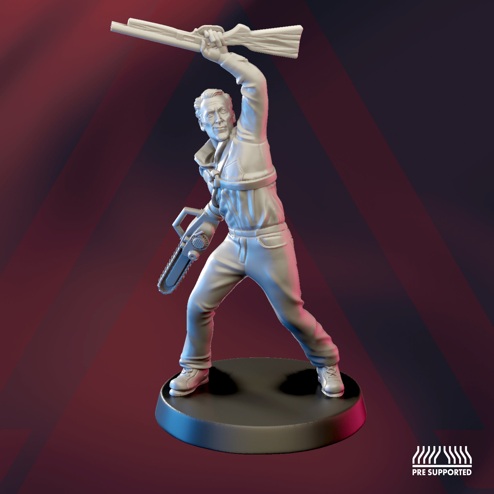 The Boomstick Hero - digital stl