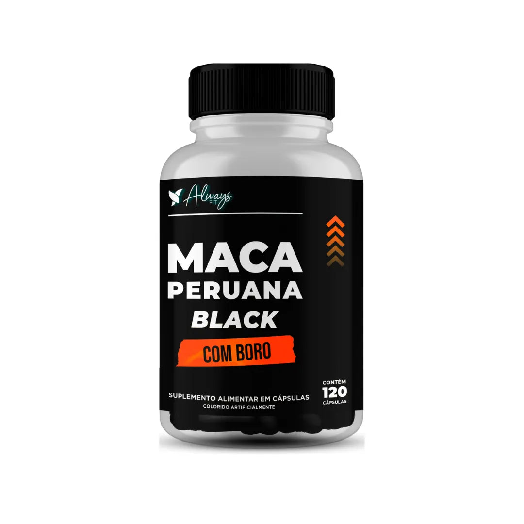 Maca Peruana Negra com Boro