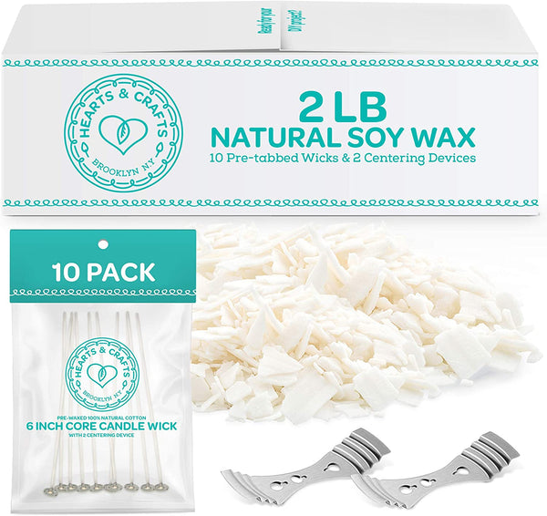 Oraganix Natural Soy Wax for DIY Candle Making Supplies-10lb Bag with –  resinartbysheri