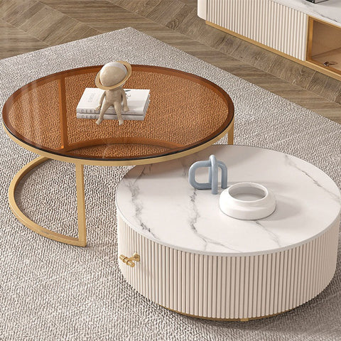 modern nested coffee table