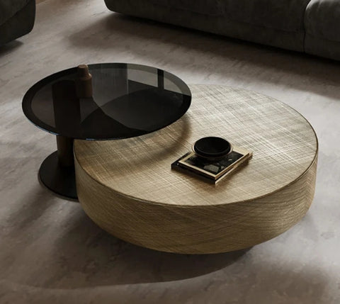 gold nesting coffee table