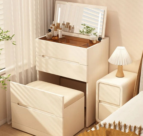 slim dressing tables with drawers