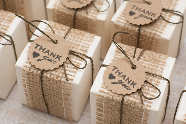 fall wedding favours