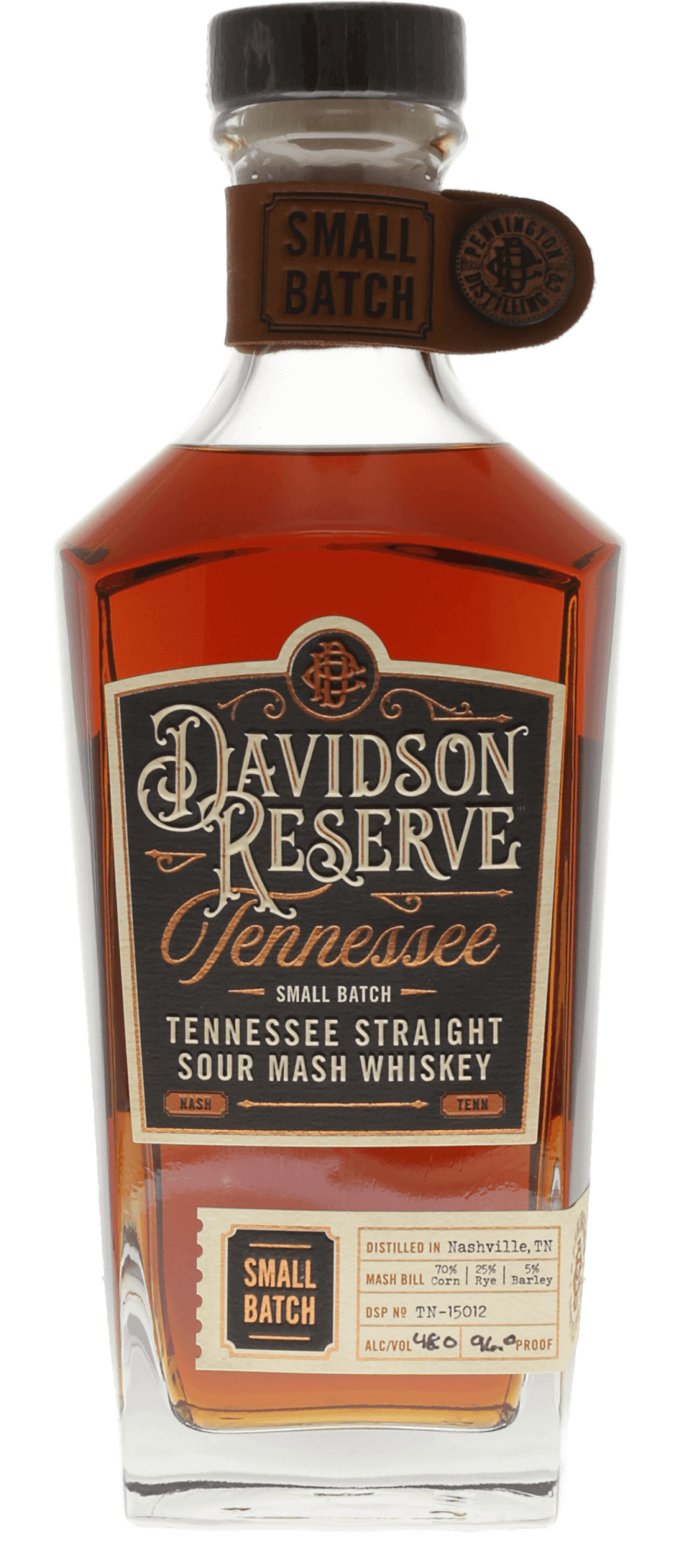 Davidson Reserve Tennessee Sour Mash Whiskey
