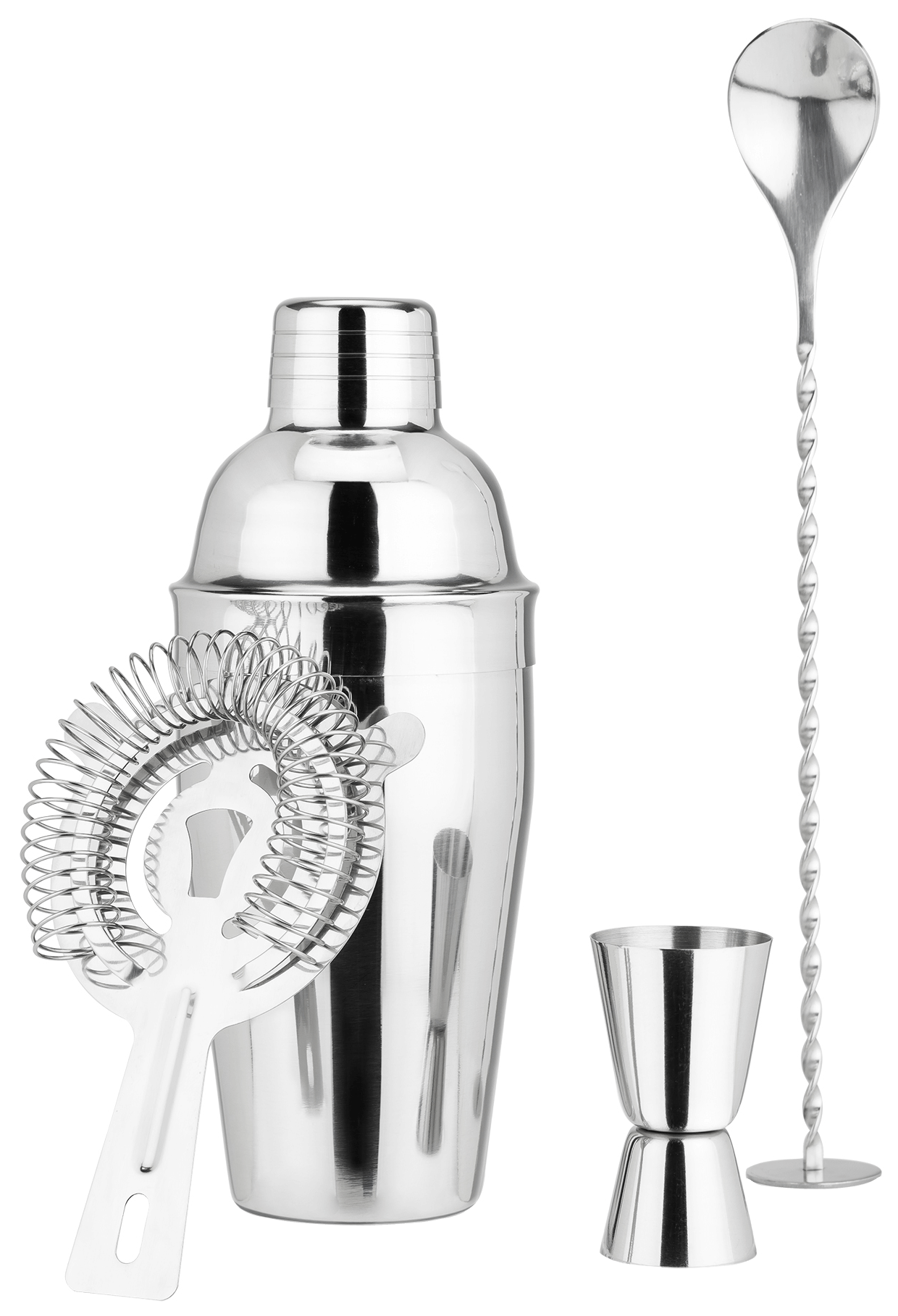 Fortify Stainless Steel Barware Set